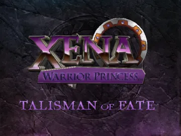 Xena - Warrior Princess - The Talisman of Fate (USA) screen shot title